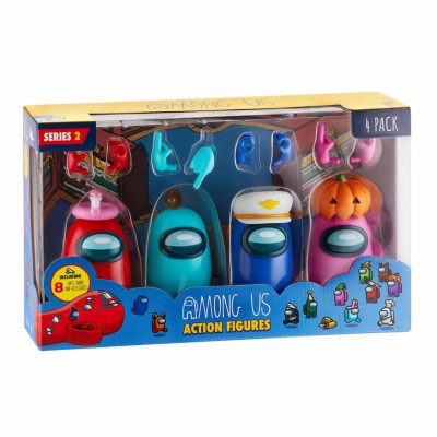 Among Us Action Figurer 4-pack