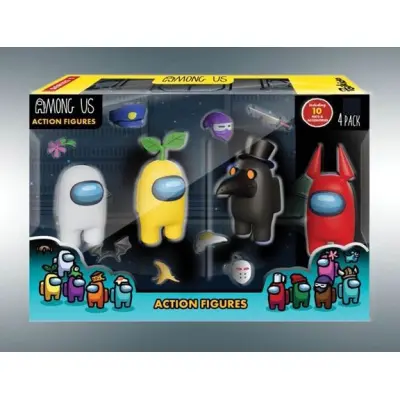 Among Us Action Figures 4-Pack Crewmates 12 cm
