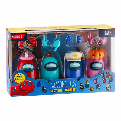 Among Us Actionfigurer - 4-pack
