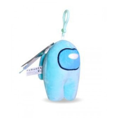 Among Us Clip on Mjukdjur 13cm (Välj mellan olika färger) : Model - Cyan Eye