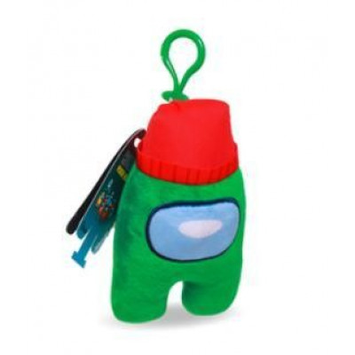 Among Us Clip on Mjukdjur 13cm (Välj mellan olika färger) : Model - Grön