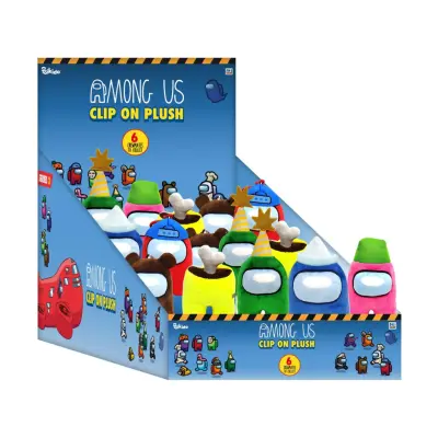 Among Us Clip On Plush 13cm (1st - Osorterad)