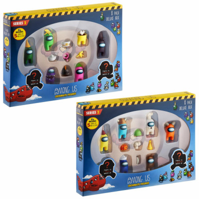 Among Us Crewmate Figur 8-pack : Model - Pumpa