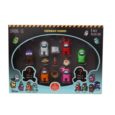 Among Us Crewmate Figur 8-pack Deluxe Grön figur