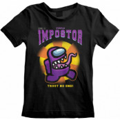 Among Us - Purple Imposter Kids T-Shirt