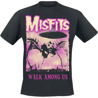 Misfits T-shirt - Walk among us - S 4XL - för Herr - svart
