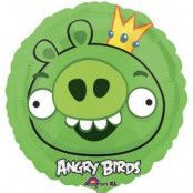 Folieballong - Angry Birds King Pig 45 cm