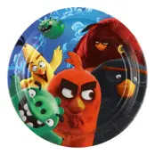 Pappersassietter Angry Birds Movie - 8-pack