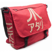 Atari Dark Red With Japanese Logo Messenger Bag