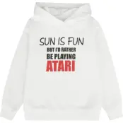 Atari - gaming Luvtröja - I would rather be playing Atari - 104 164 - för barn - vit