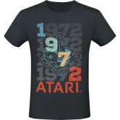 Atari - gaming T-shirt - 1972 - S XXL - för Herr - svart