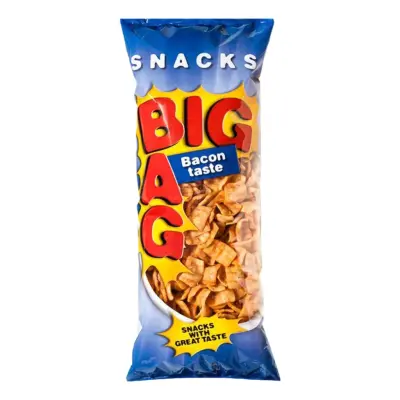 Big Bag Bacon Taste Snacks - 330 g