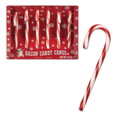 Julkäppar Bacon - 6-pack