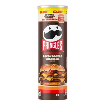 Pringles Burger King Bacon Double Cheese XL - 165 g