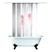 Duschdraperi Blodiga händer