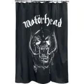Motörhead Duschdraperi - Warpig - för  svart/vit