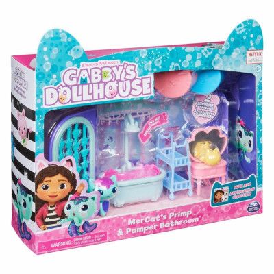 Gabby's Dollhouse MerCat Primp & Pamper Bathroom