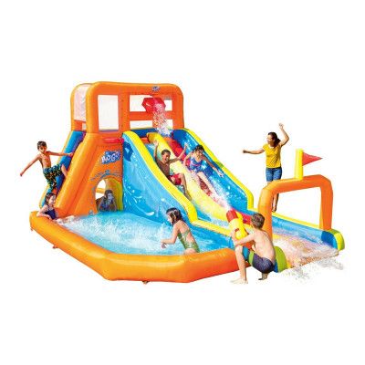 H2OGO! Tsunami Waves Summit Uppblåsbar Vattenpark