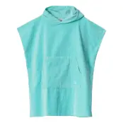 Handduks Poncho för Barn Korallblå - Small/Medium