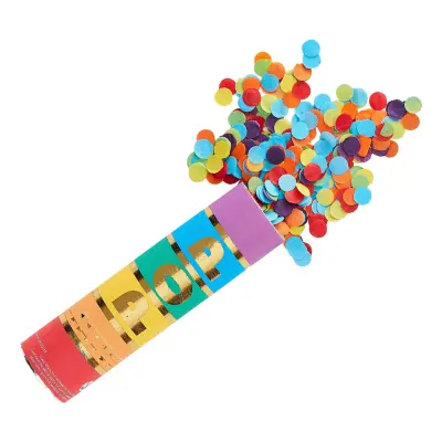 Konfettikanon Multi Nedbrytbar