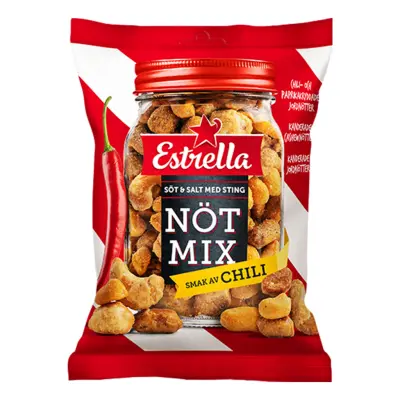 Estrella Nötmix Chili - 175 g