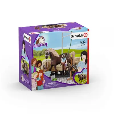 schleich® HORSE CLUB Tvättplats med Emily&Luna 42438 - Schleich -  Leksaksaffären