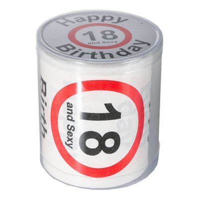 Toalettpapper Happy Birthday 18