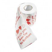 Toalettpapper I Love You - 1-pack