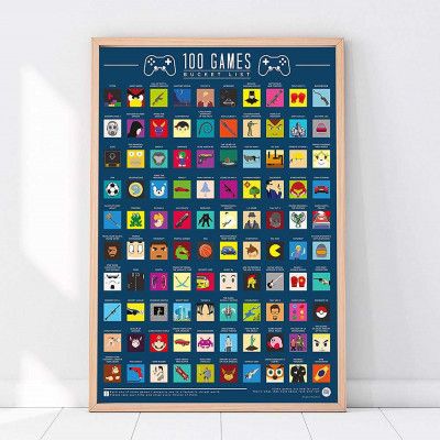 100 Video Games Bucket List Skraptavla