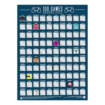 100 Video Games Bucket List Skraptavla