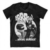 Arrrgh - Wrong Number V-Neck Tee, V-Neck T-Shirt