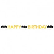 Batman Banderoll "Happy Birthday" 180cm
