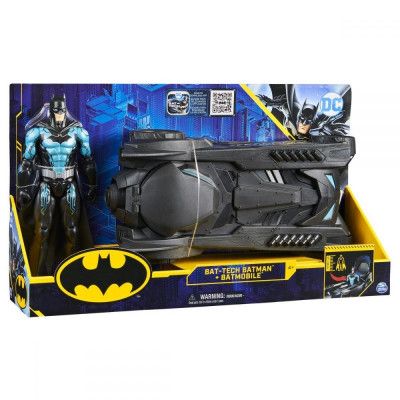 Batman Batmobile och Bat-Tech Batman 30cm