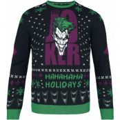 Batman - DC Comics Christmas jumper - The Joker - Ha Ha Ha Ha Holidays - S L - för Herr - flerfärgad