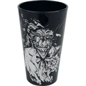 Batman - DC Comics Dricksglas - Batman und Joker - för flerfärgad