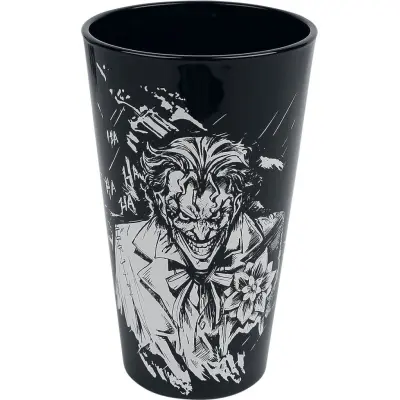 Batman - DC Comics Dricksglas - Batman und Joker - för  flerfärgad