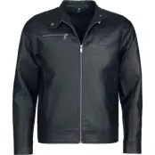 Batman - DC Comics Konstläderjacka - S XXL - för Herr - svart