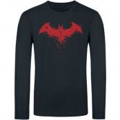 Batman - DC Comics Långärmad tröja - Logo - S XXL - för Herr - svart