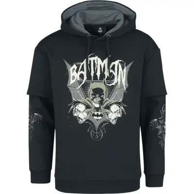 Batman - DC Comics Luvtröja - Dark Smile - S M - för Herr - svart