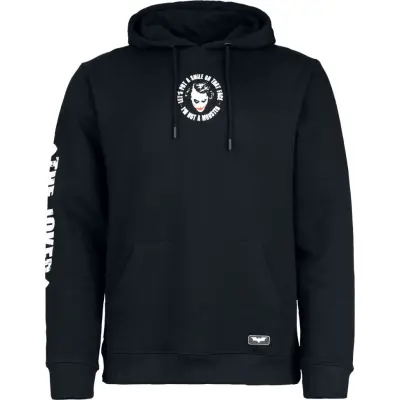 Batman - DC Comics Luvtröja - Joker - Let`s Put A Smile On Your Face - S XXL - för Herr - svart