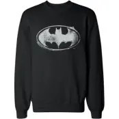 Batman - DC Comics Sweatshirt - Logo - S XXL - för Herr - svart