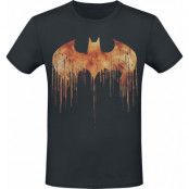 Batman - DC Comics T-shirt - Batman - Logo - M 3XL - för Herr - svart