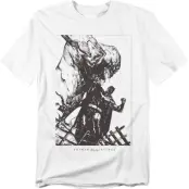 Batman - DC Comics T-shirt - Batman x Clayface Pulverize - M 5XL - för Herr - vit