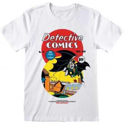 Batman - DC Comics T-shirt - First Issue - L XXL - för Herr - vit