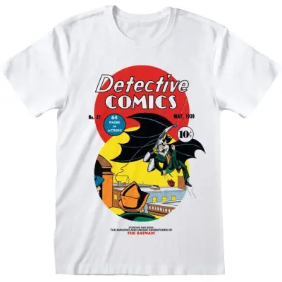 Batman - DC Comics T-shirt - First Issue - L XXL - för Herr - vit