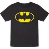 Batman - DC Comics T-shirt - Metal-Kids - Batman-Logo - 92 164 - för barn - svart