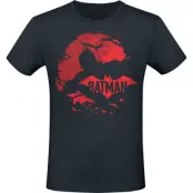 Batman - DC Comics T-shirt - Red Circle - S XL - för Herr - svart