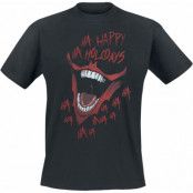 Batman - DC Comics T-shirt - The Joker - Ha Ha Happy Holidays - S L - för Herr - svart