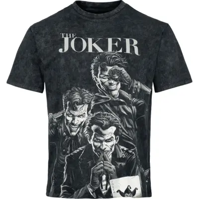 Batman - DC Comics T-shirt - The Joker - S XXL - för Herr - svart
