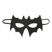 Batman Glittrig Ögonmask Barn - One size